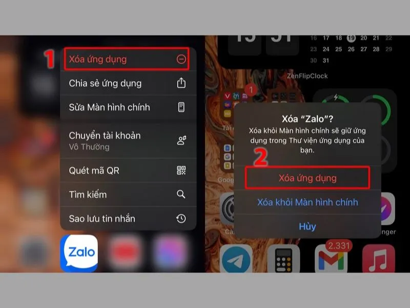 Hướng dẫn cách xóa App trên iPhone từ màn hình chính của điện thoại