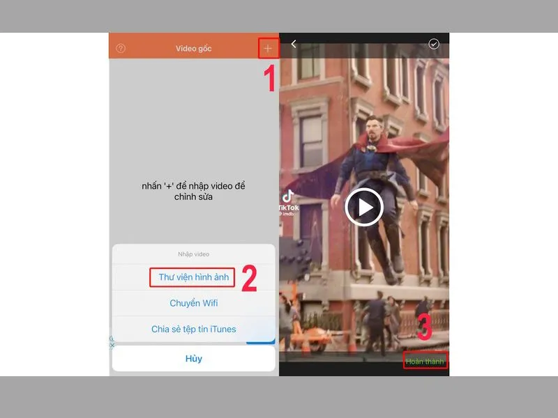 Cách xóa chữ Tiktok trên Video iPhone vào ứng dụng Video Eraser để xử lý