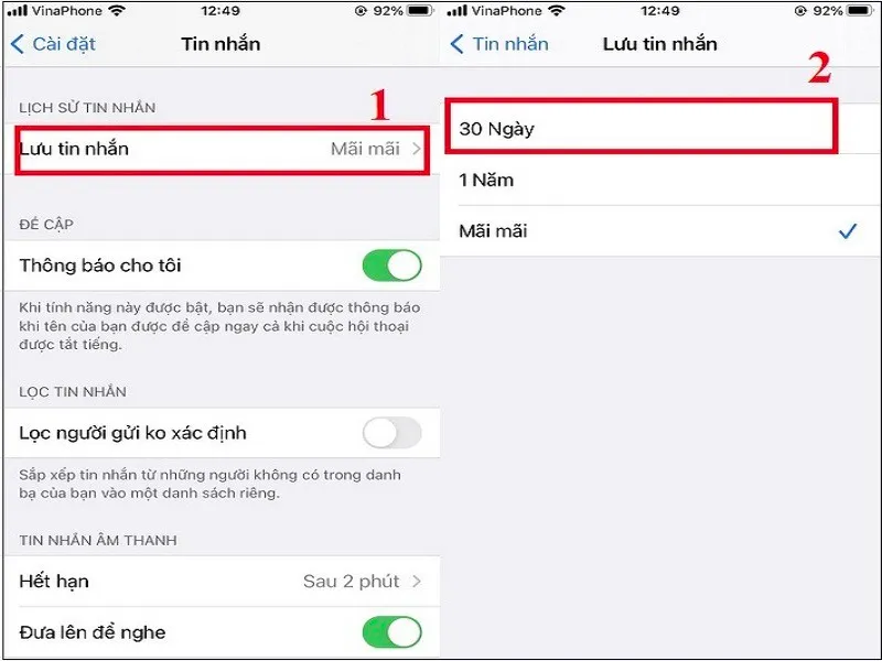 Xóa các tệp tin đính kèm theo Email