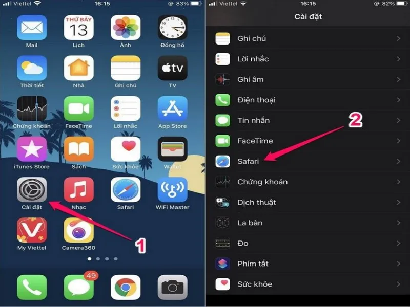 Cách xóa lịch sử tìm kiếm trên iPhone nhanh chóng