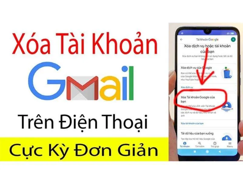 cách xóa tài khoản Google trên iPhone