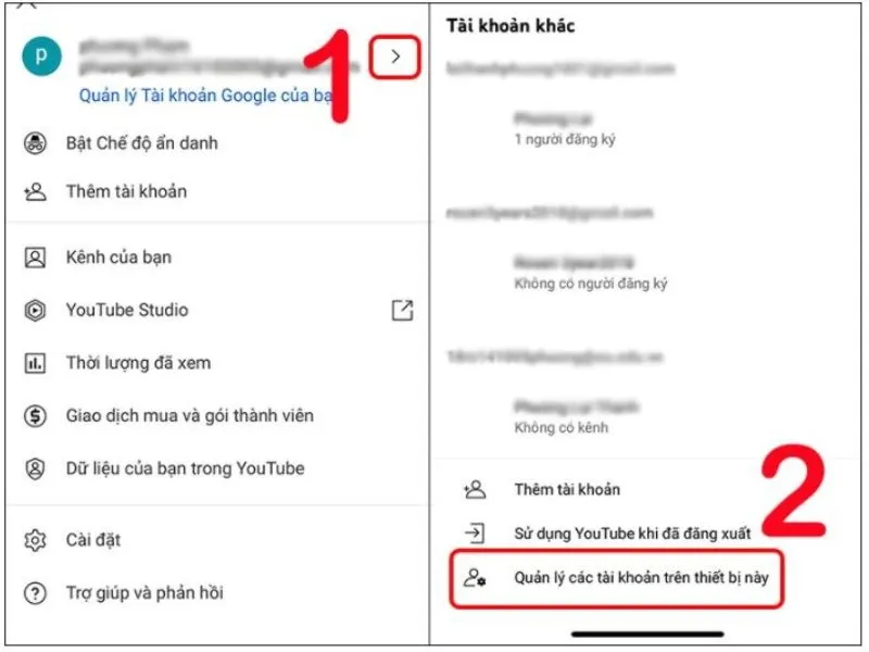 Ấn chọn dấu mũi tên
