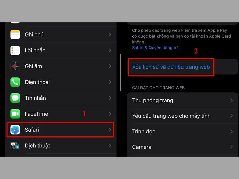 Cách xóa vĩnh viễn lịch sử duyệt web
