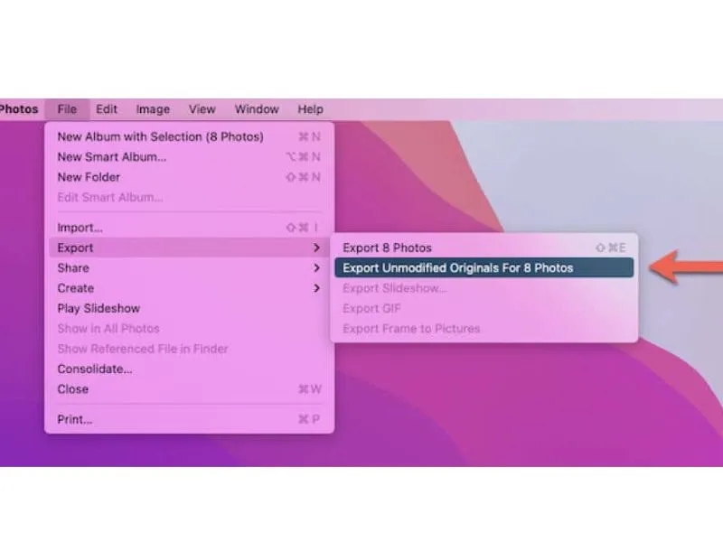 Mở mục File