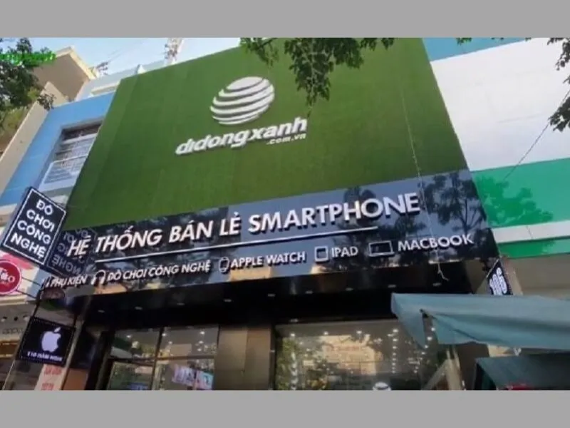 Cửa hàng của Di Động Xanh
