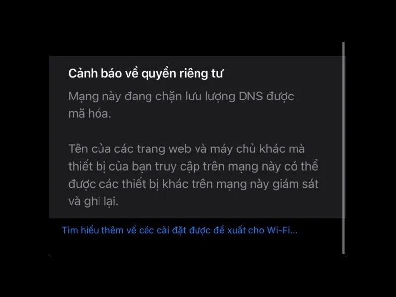 Thiết bị sẽ sử dụng một địa chỉ MAC