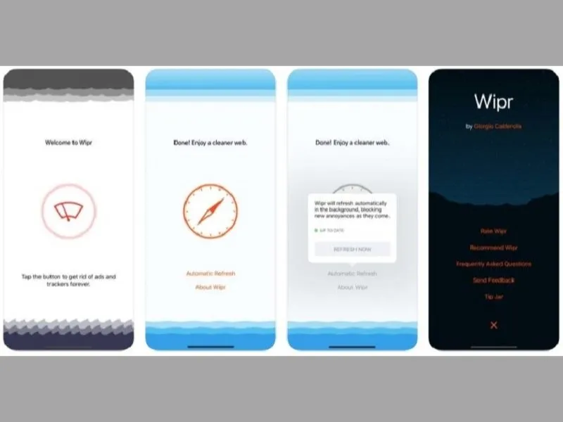 Chặn quảng cáo tiktok trên iphone bằng Wipr
