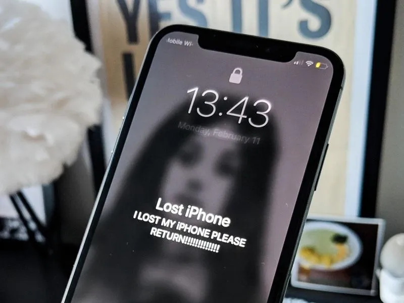 Chi tiết về Chế độ mất iPhone