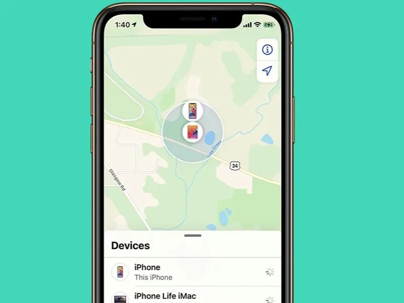 Nhận cuộc gọi (Facetime) từ Chế độ mất iPhone