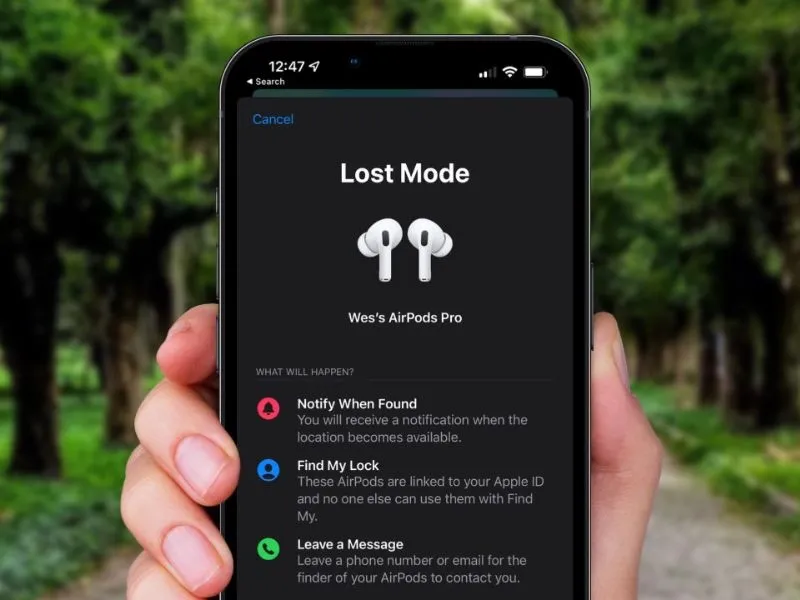 Chế độ mất iPhone hoạt động khi iPhone bị tắt nguồn