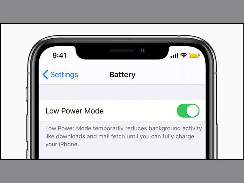 Chế độ nguồn điện thấp trên iPhone có ảnh hưởng như thế nào