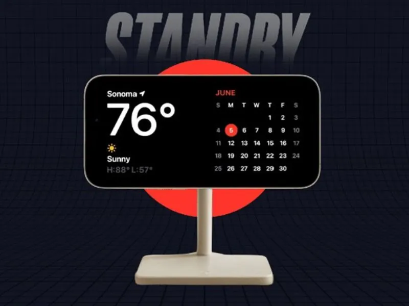 che do standby tren ios 17 khong hoat dong