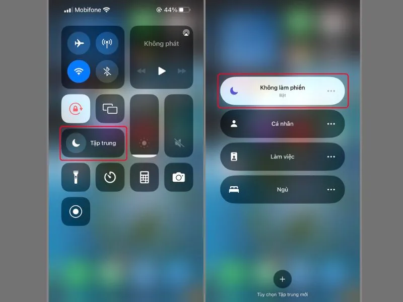 Chế độ tập trung trên iPhone là gì?