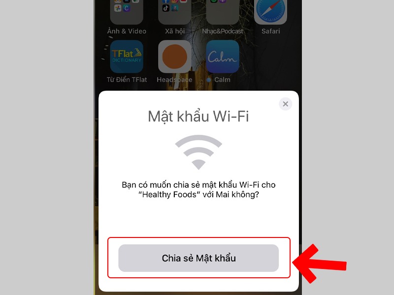 wifi tren iphone