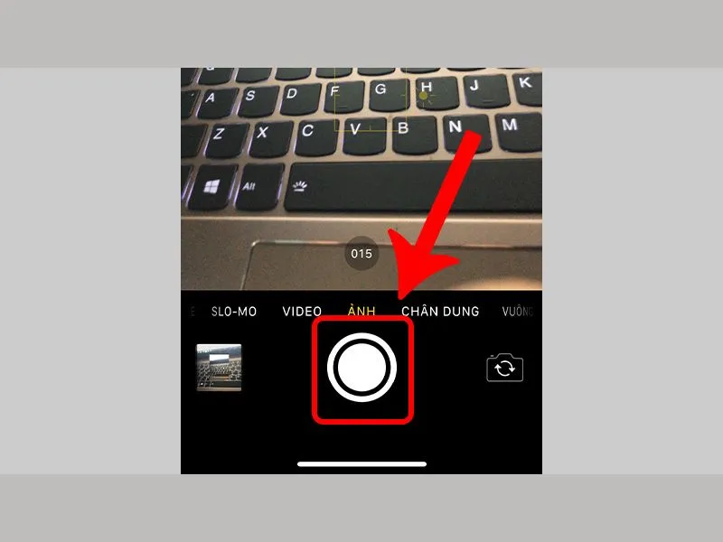 Chụp liên tục trên iphone dễ dàng
