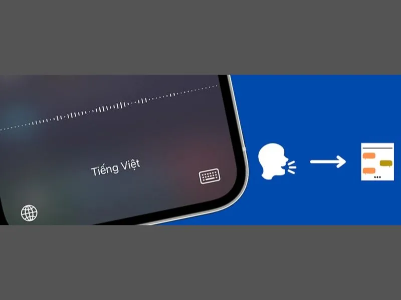 Di Động Xanh Hướng dẫn chuyển giọng nói thành văn bản trên iphone