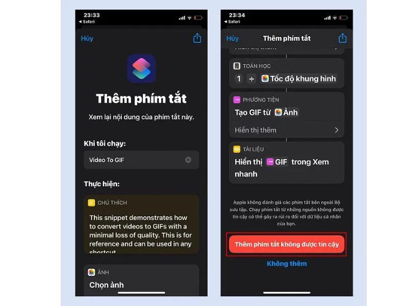 Hướng dẫn chuyển video thành gif trên iphone