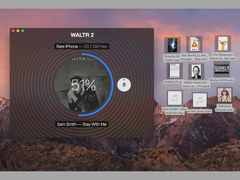 Copy file vào iPhone không dùng iTunes bằng Waltr 2