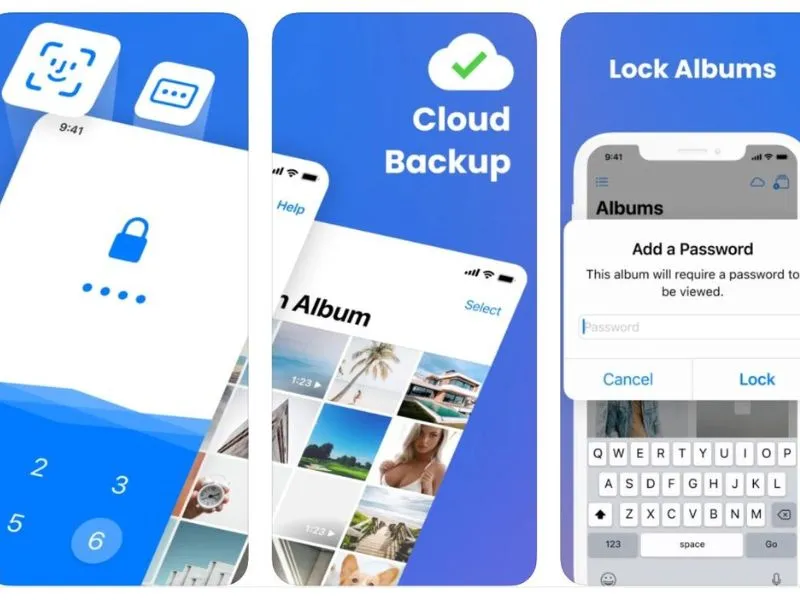 Khóa ảnh bằng công cụ chuyên dụng