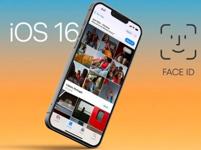 Cách khoá ảnh bằng Face ID trên iPhone