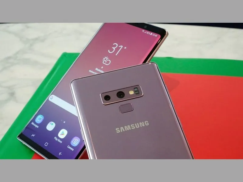 Điện thoại có dung lượng bộ nhớ lớn - Samsung Galaxy Note 9
