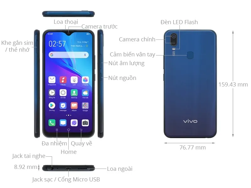 Điện thoại Vivo Y11 