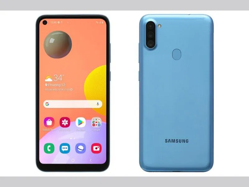Điện thoại Samsung Galaxy A11 đáp ứng tính năng chuyên nghiệp
