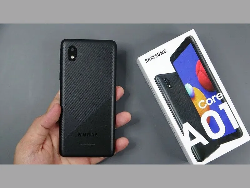 Samsung Galaxy A01 Core -  Mẫu Samsung giá rẻ dưới 2 triệu