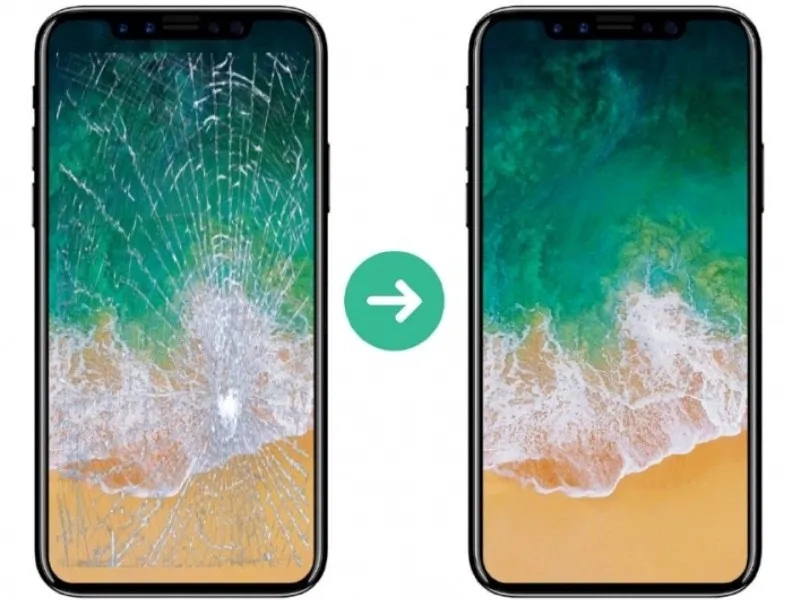 ép kính iphone 13 chuyên nghiệp