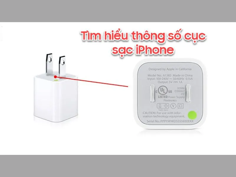 Tìm hiểu thông số trên cục sạc nhanh
