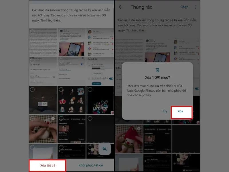 cach giai phong dung luong luu tru tren google photos don gian