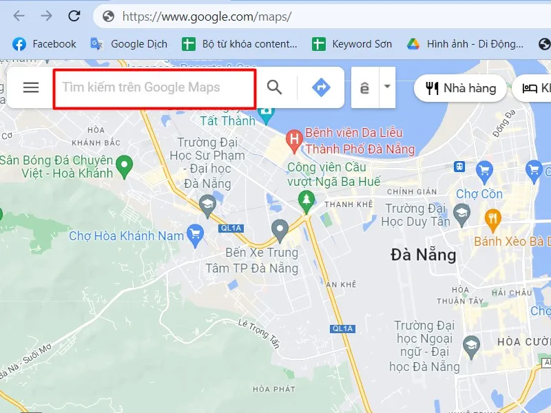 Tìm địa chỉ bạn muốn đến