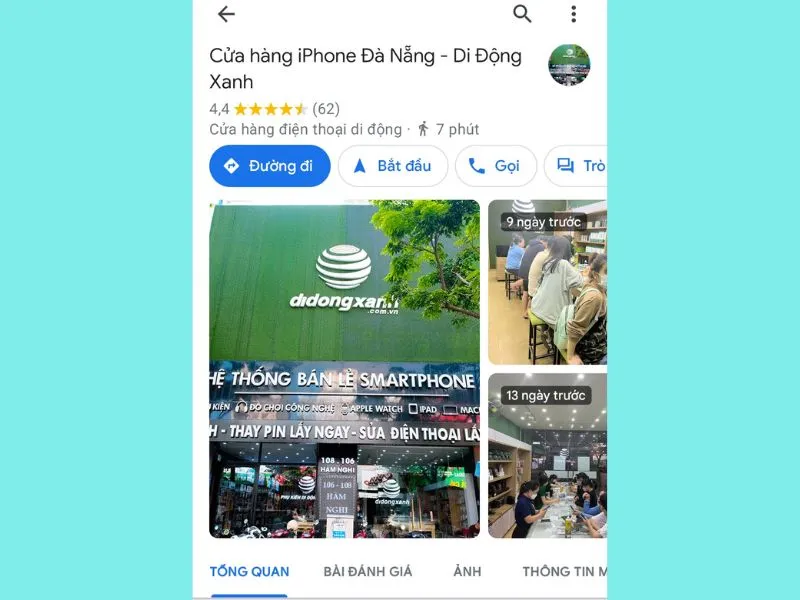 Google map chỉ đường tiếng việt