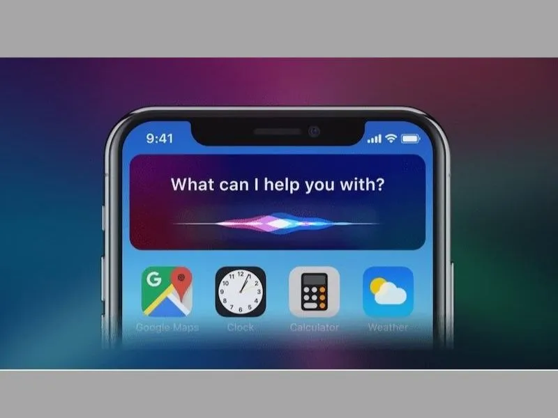 Sử dụng Siri cho cách hiện phần trăm pin trên iPhone 12 pro max