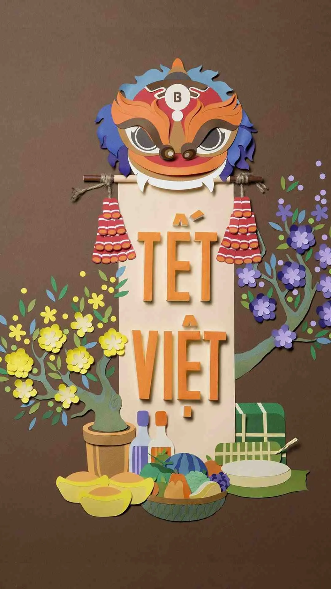 Hình nền điện thoại tết đẹp