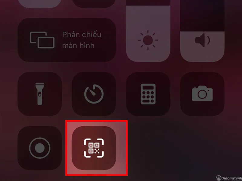 Cách quét mã QR trên iPhone từ Trung tâm điều khiển