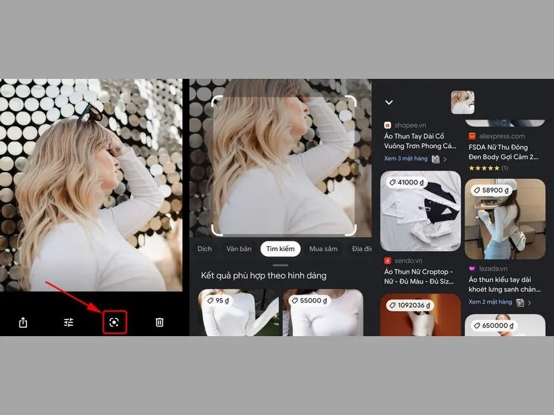 Tìm kiếm hình ảnh tương tự trên Google với Google Photos