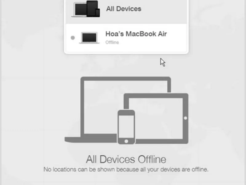 Chọn All Devices để thiết lập cài đặt