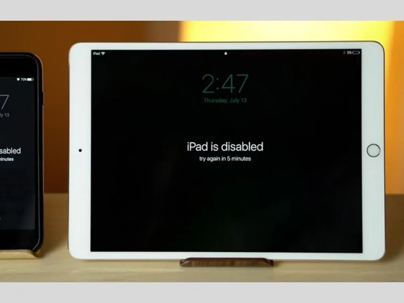 Lí do gì mà iPad bị vô hiệu hóa kết nối iTunes