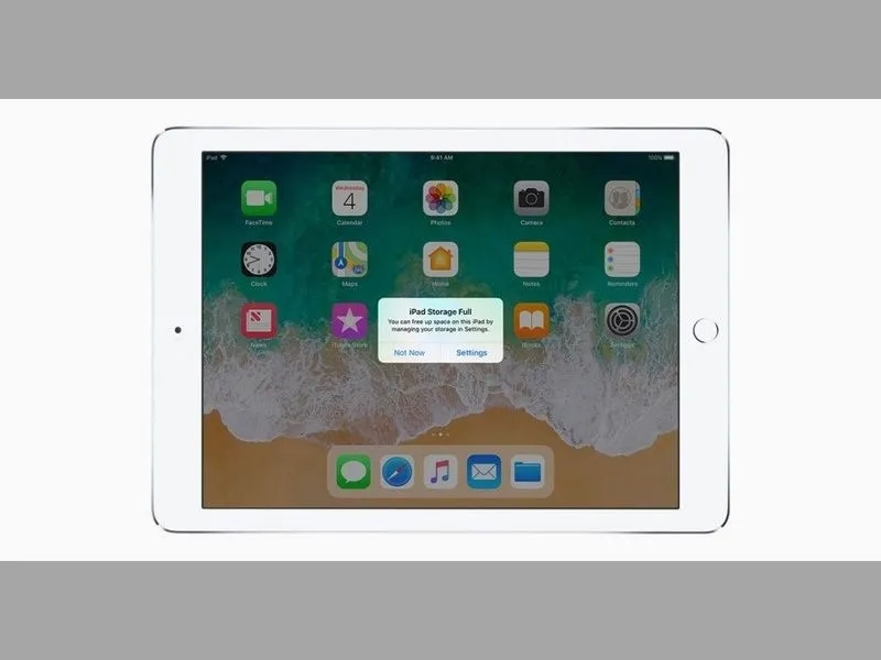 Bộ nhớ iPad bị đầy là lý do iPad không tải được ứng dụng