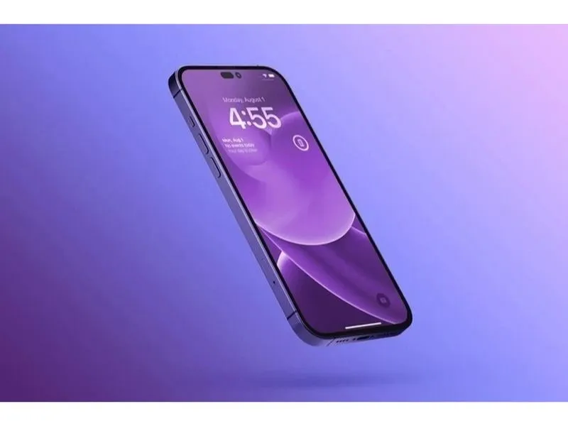 phiên bản iphone 14 màu tím mới