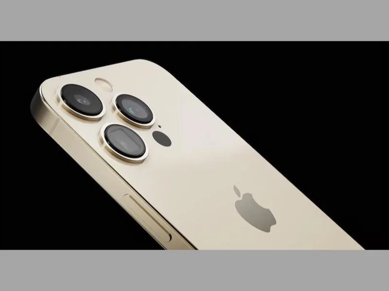 mau gold vang tren iphone 15 