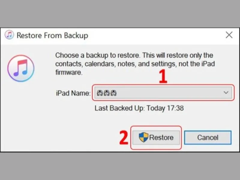 Khôi phục lại dữ liệu iPhone bị mất danh bạ để phòng trước