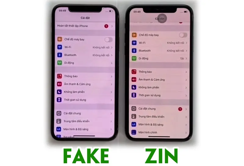 iPhone bị thay màn hình có sao không