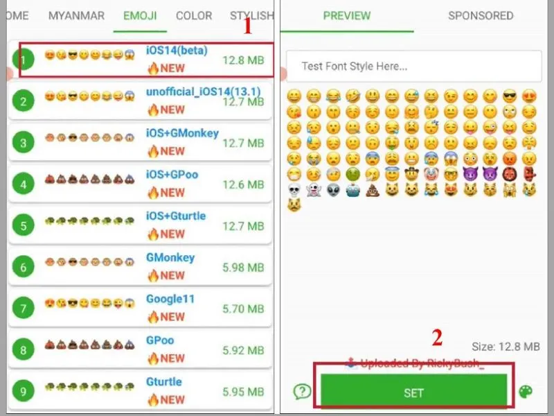 Tải icon iP trên app về máy 