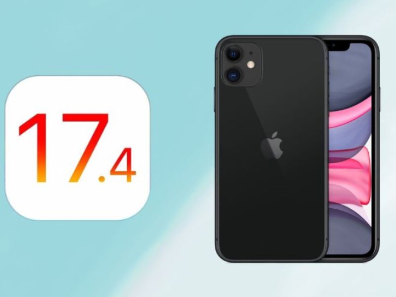 iphone 11 co nen cap nhat ios 17.4