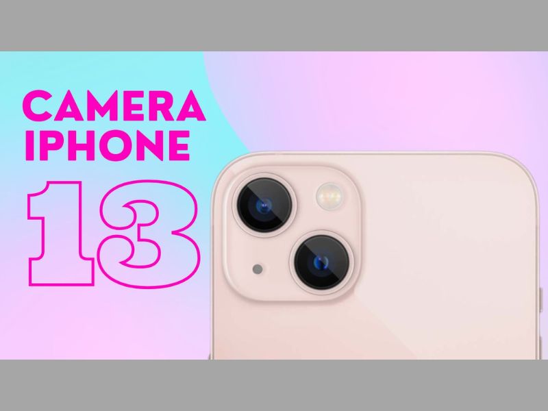 Hệ thống camera kép 12MP của iPhone 13 128gb