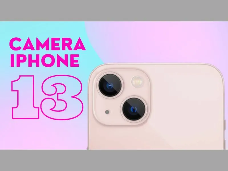 Hệ thống camera kép 12MP của iPhone 13 128gb