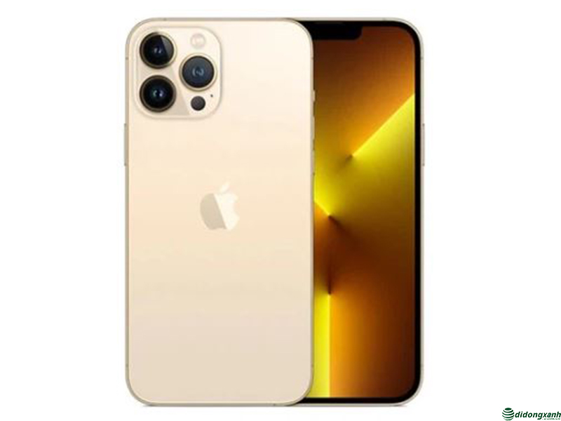 iPhone 13 Pro phối màu Gold