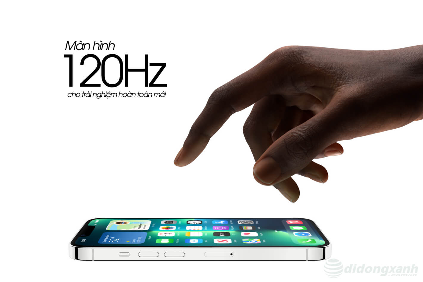 Tần số quét màn hình trên iPhone 13 lên đến 120Hz